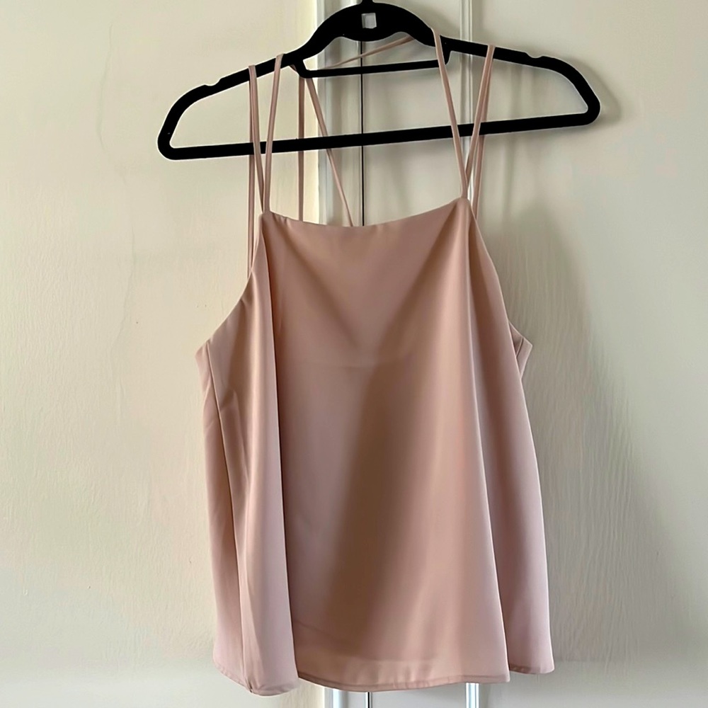 Blush Pink Strapy Tank